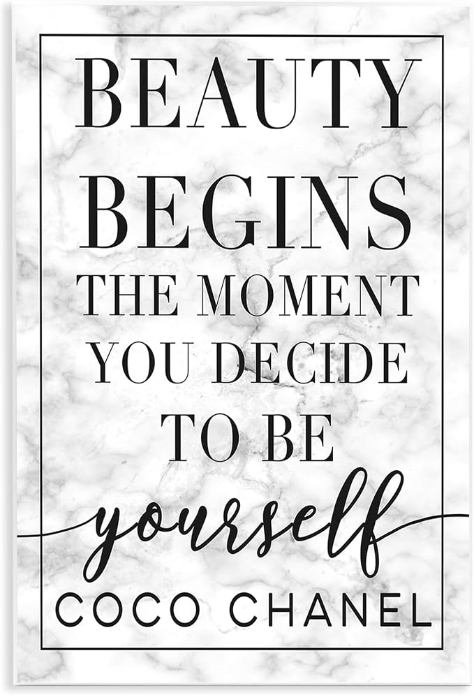 Beauty Begins Inspirational, 10 x 15 Inch Mounted Print on Wall Plaque | Stupell Industries · By Lil' Rue · Ready to hang · Made in USA