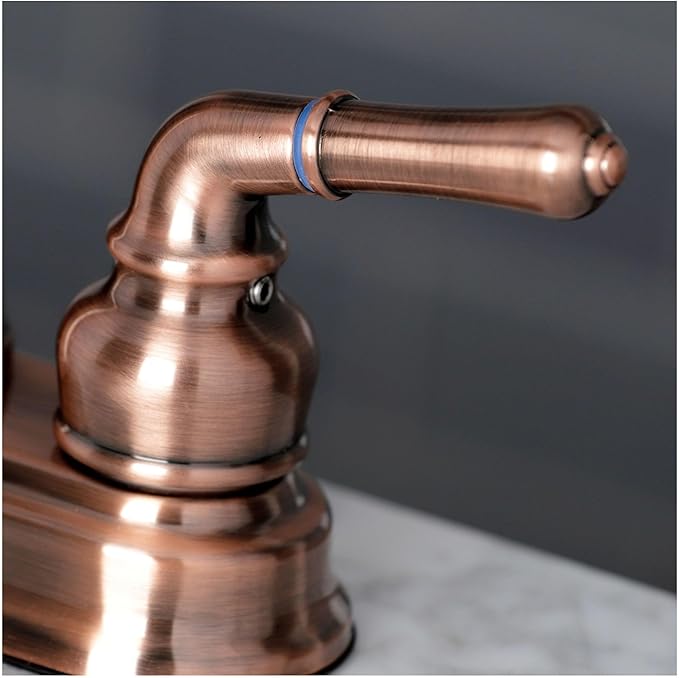 Kingston Brass KB494 Magellan 4-Inch Bar Faucet, 4-3/4-Inch, Polished Chrome/Polished Brass