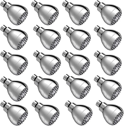 High Pressure Fixed Shower Head 3 Inch Saving Water Chrome Anti-leak Shower Head For Powerful Water Rain Easy Installation for Relaxing and Comfortable Shower Experience