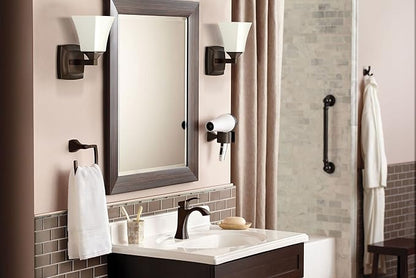 Moen YB5186ORB Voss Collection Bathroom Hand Towel Ring, Oil-Rubbed Bronze (Pack of 2)