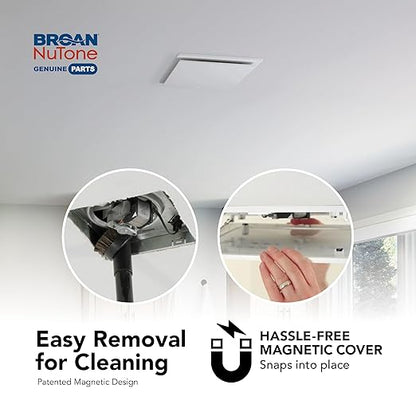 Broan-NuTone RCM700 Magnetic Universal CleanCover™ Bath Fan Replacement Grille