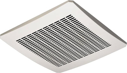 Delta Breez Signature Exhaust Ceiling Bath Fan 130 CFM Energy Efficient Quiet Operation Motor with Humidity Sensor and LED Indicator Light, White