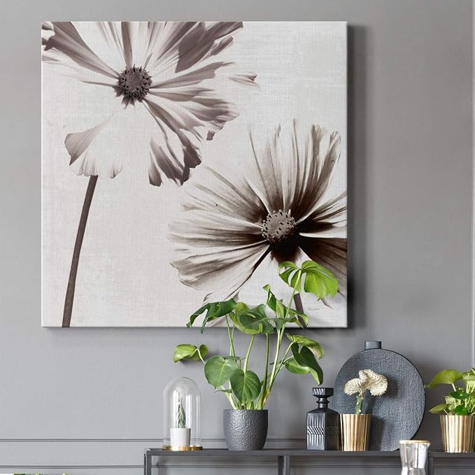 Renditions Gallery Takes Two Wall Art, Premium Gallery Wrapped Canvas Decor, Ready to Hang, 24 in H x 24 in W, Made in America Print