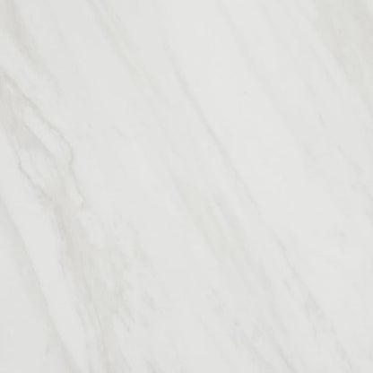 Daltile Perpetuo 24" X 24" Porcelain Marble Look Floor Tile in Matte Timeless White (4 pieces per carton) (15.20 sqft per carton)