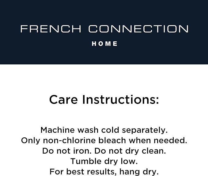 French Connection Nellore Bathroom Rugs, Woven and Beaded, Durable Bath Rugs, Thick Bath Mats for Bathroom and Shower Rugs, 17" x 28", Dusty Pink