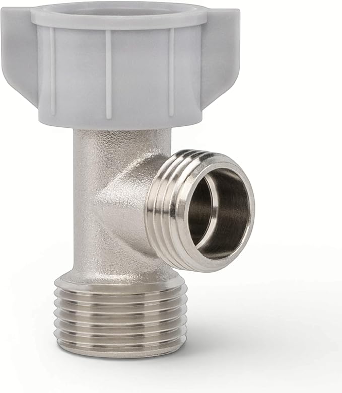 LUXE Bidet 7/8" x 7/8" x 1/2" Hybrid Metal & Plastic Cold Water T-Adapter | Only Compatible with NEO Series Bidets Attachments