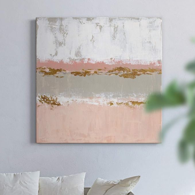 Renditions Gallery Sedona Sunrise Wall Art, Premium Gallery Wrapped Canvas Decor, Ready to Hang, 32 in H x 32 in W, Made in America Print