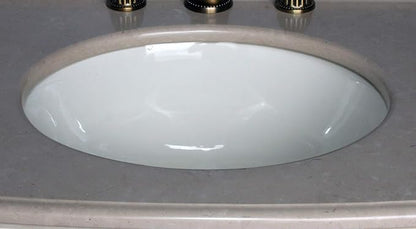 50-Inch Antique Style Double Sink Bathroom Vanity Model 5000-BE