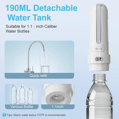Electric Portable Bidet for Bathroom & Home Daily Use, White