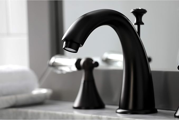 Aqua Eden KS2975WLL 8 in. Widespread Bathroom Faucet, Oil Rubbed Bronze