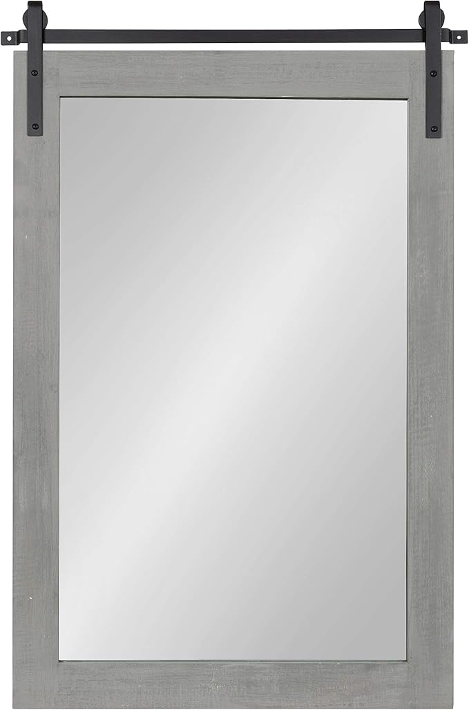 Kate and Laurel Cates Farmhouse Wall Mirror