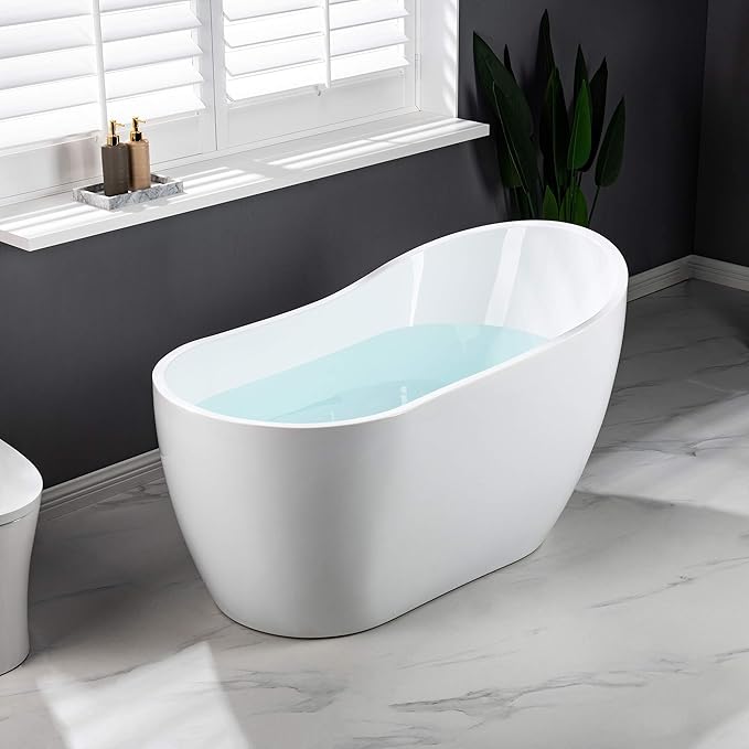 WOODBRIDGE B0006-C-Drain&O Bathtub, Chrome