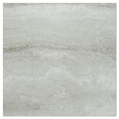 Art3dwallpanels Peel and Stick Floor Tile 30-Pack 12x12 inch Beige Marble | Self Adhesive, Waterproof Vinyl Flooring, Marble Pattern, for Kitchen, Dining Room, Bedrooms, Cover 30 Sq. Ft