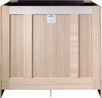 Design House Brookings Bathroom Vanity, 36", Espresso | Adjustable Hinges, Freestanding, Contemporary/Modern, Wood, Bath, 586990