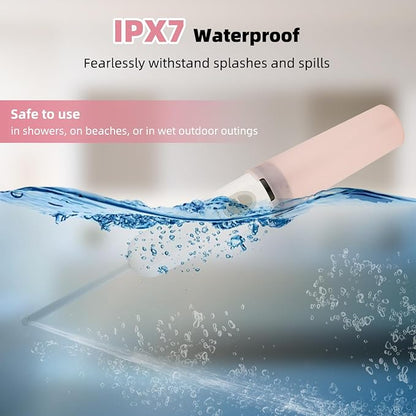 Hibbent Portable Bidet for Travel, High Pressure Handheld Electric Sprayer, Rechargeable Travel Bidet for Women & Men, Personal Hygiene Cleaning, Soothing Postpartum Care, Pink