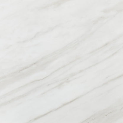 Daltile Perpetuo 24" x 24" Marble Look Porcelain Floor Tile in Polished Timeless White for Kitchen, Bathroom, Living Room Floors | (4 PC Per Carton) (15.2 SQFT Per Carton)
