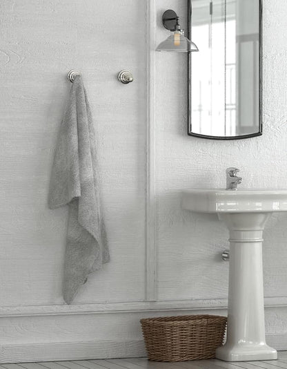 Design House 558577 Ames Transitional Robe Hook for Bathroom Polished Chrome