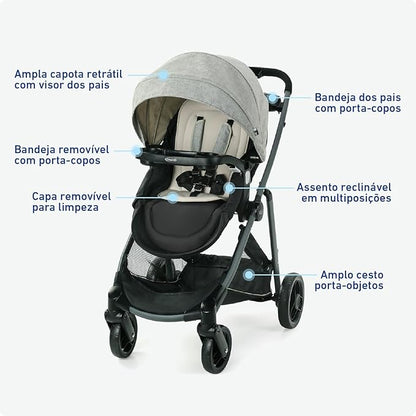 Graco Modes Element LX Travel System, Lynwood
