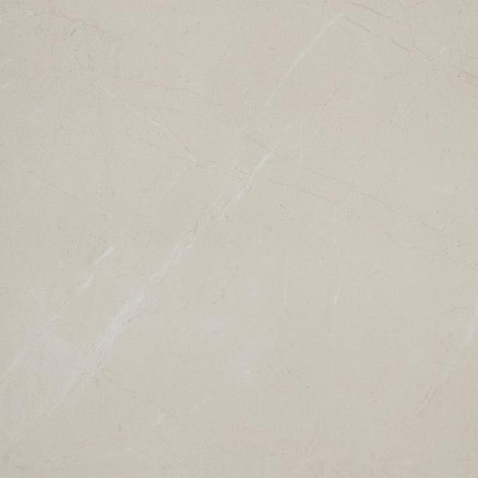 Daltile Perpetuo 24" X 24" Porcelain Marble Look Floor Tile in Polished Elegant Beige (4 pieces per carton) (15.20 sqft per carton)