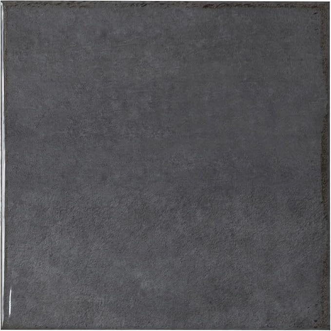 MSI Renzo Storm 5 in. x 5 in. Glossy Ceramic Square Wall Tile for Bathroom, Kitchen Backsplash, Accent Wall, and Shower