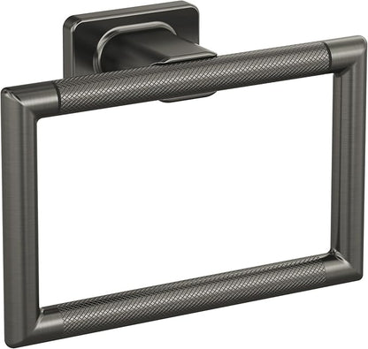 Amerock Bronx Gunmetal Closed Towel Ring, BH26612GM