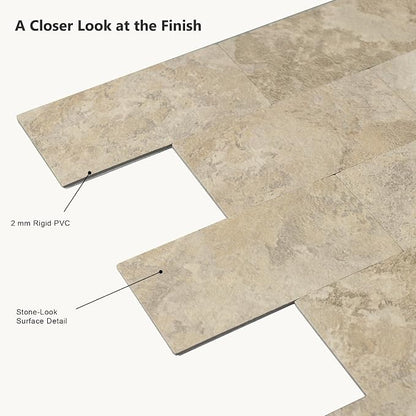 2026 New Upgrade Peel and Stick Backsplash Tile, Peel and Stick 11.34" X 11.57" Wall Tile for Kitchen, Bathroom, Fireplace, Laundry (Beige Ecru, 5 Packs)