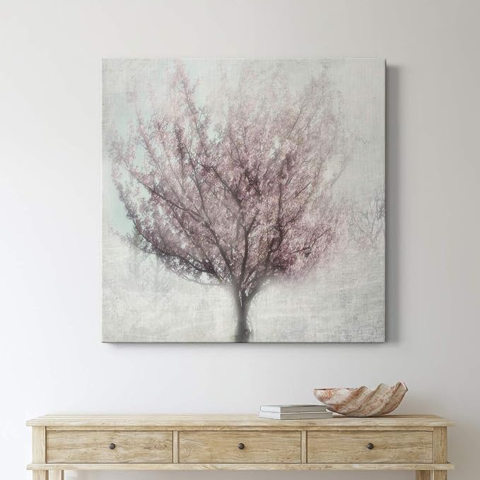Renditions Gallery Blossoms of Spring Wall Art, Premium Gallery Wrapped Canvas Decor, Ready to Hang, 32 in H x 32 in W, Made in America Print