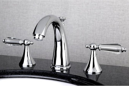 Aqua Eden KS2971WLL 8 in. Widespread Bathroom Faucet, Polished Chrome