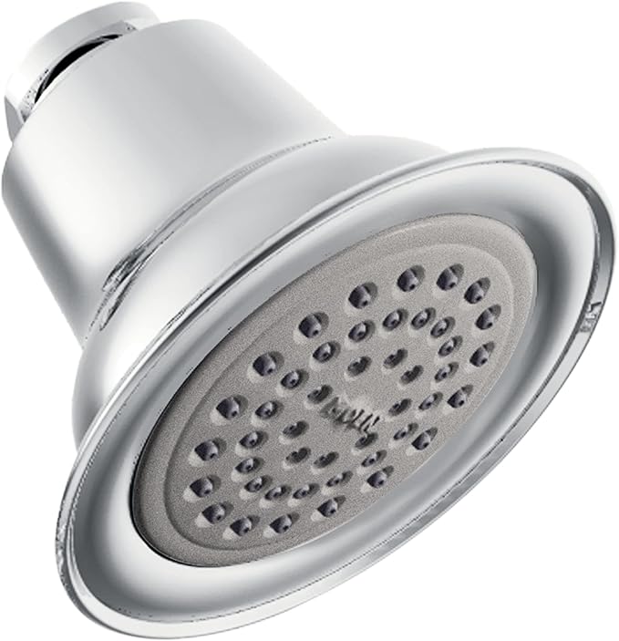 Moen Chrome 3.5-Inch Single Function Eco-Performance Shower Head, 6303EP
