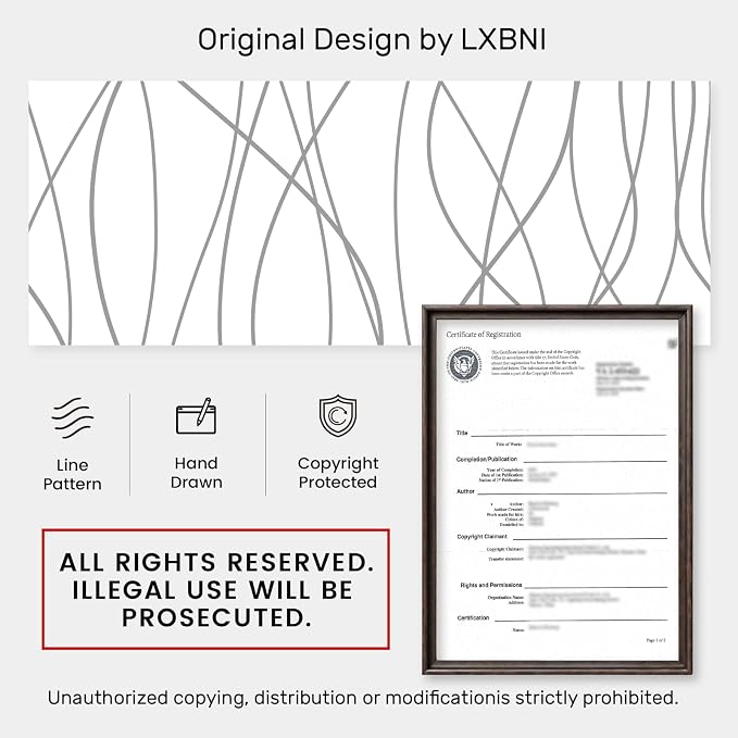 No Hook Shower Curtain with Snap-in Liner, Gray White, 71 x 77 Inch | Stripe Pattern,Waterproof,Quick Dry,Mesh Top Window,Bottom Magnets,Hotel Style,Machine Washable,Modern,for Bathroom