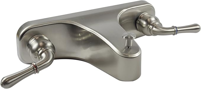 Danco Mobile Home Center-Set Tub/Shower Faucet 8", Brushed Nickel, 10883X