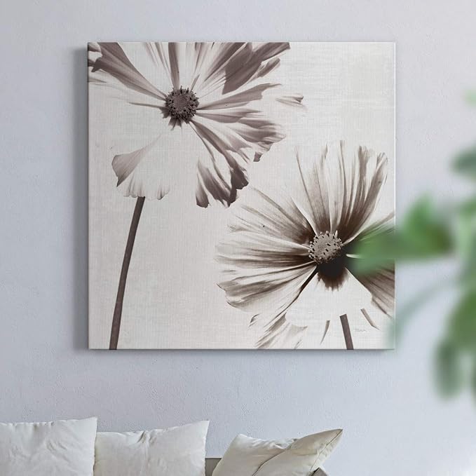 Renditions Gallery Takes Two Wall Art, Premium Gallery Wrapped Canvas Decor, Ready to Hang, 24 in H x 24 in W, Made in America Print