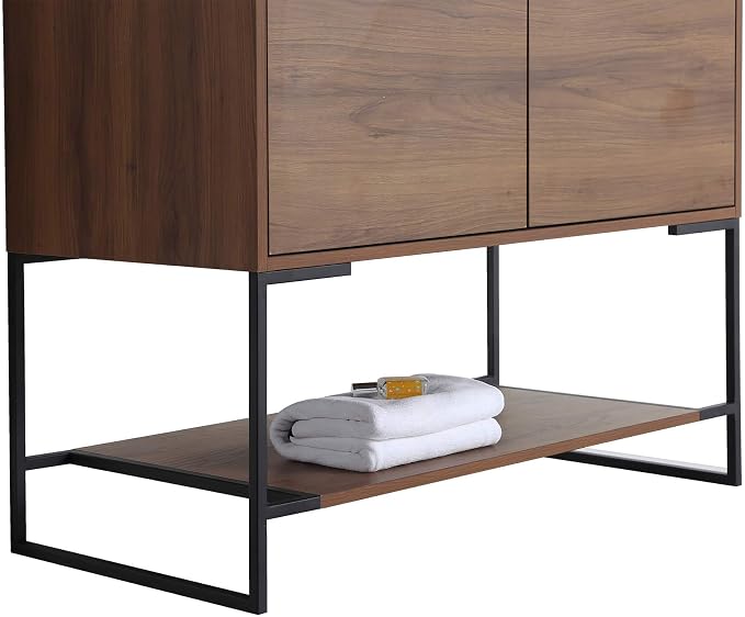 36" Inch Bathroom Vanity and Sink, Knob Free Design - Urbania Collection -36 inch