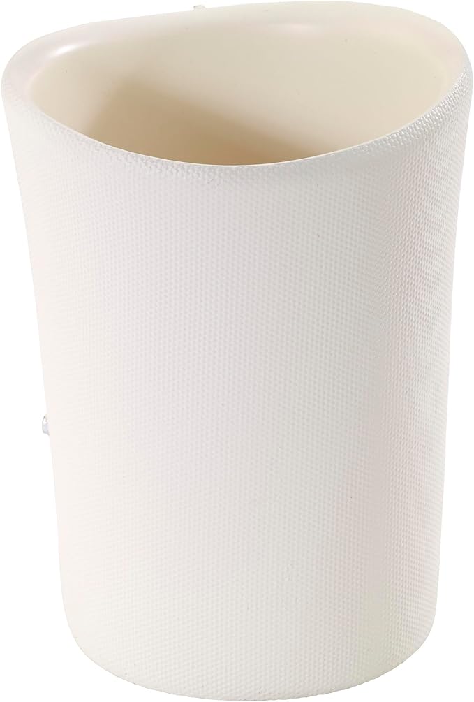 Avanti Linens - Tumbler, Countertop Organizer, Seashell Inspired Bathroom Accessories, Guest Bathroom Essentials (Sequin Shells Collection)