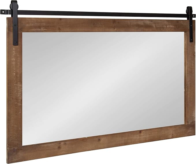 Kate and Laurel Cates Farmhouse Wall Mirror