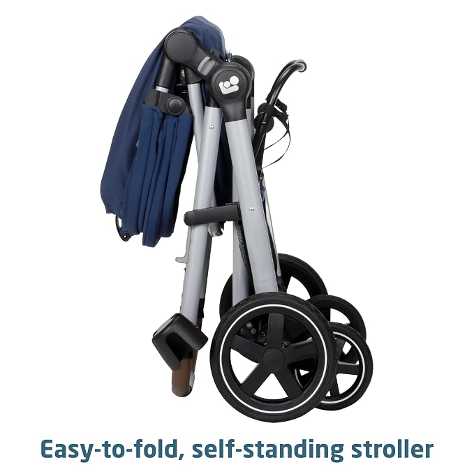 Maxi-Cosi Zelia 2 Luxe 5-in-1 Modular Travel System, New Hope Navy