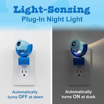 Projectables Toy Story Night Light with Dusk to Dawn Sensor | Plug In Night Light for Kids Room, Nursery, and Children's Bedroom, Toy Story Room Décor, UL Certified, Energy Efficient