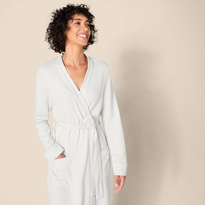 Amazon Essentials Women's Lightweight Waffle Full-Length Bath Robe (Available in Plus Size)