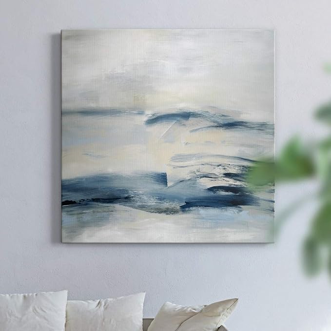 Renditions Gallery Adrift Wall Art, Premium Gallery Wrapped Canvas Decor, Ready to Hang, 32 in H x 32 in W, Made in America Print