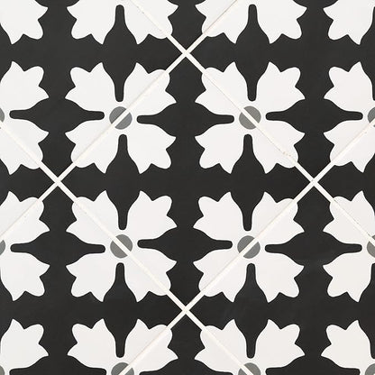 MSI Kasbah Encaustic Sample Matte Porcelain Wall and Floor Tile for Bathroom, Kitchen Backsplash and Countertop Tile