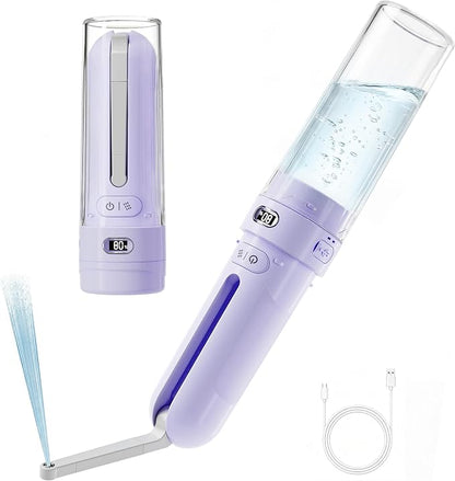 Portable Bidet for Travel,Personal Hygiene Sprayer Bottle for Women Men | Mobile Bidet Portable for Toilet,Electric Handheld High-Pressure Foldable USB-C Battery-Powered