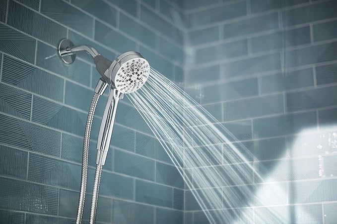 Moen Engage Magnetix Shower Head with Handheld Sprayer,6 Handheld Shower Head Spray Functions,Chrome Finish,26100EP,(Pack of 2)
