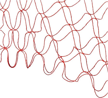 Beistle Red Decorative Fish Netting, Beach Party Supplies for Ocean, Under-The-Sea or Pirate Themed Parties, Hawaiian Luau’s, Summer Beach Parties, 4’ x 12’