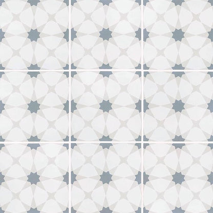 MSI Zoudia Encaustic Sample Matte Porcelain Wall Tile for Bathroom, Floor, Kitchen Backsplash, and Countertop