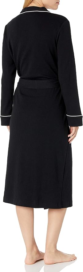Amazon Essentials Women's Lightweight Waffle Full-Length Bath Robe (Available in Plus Size)