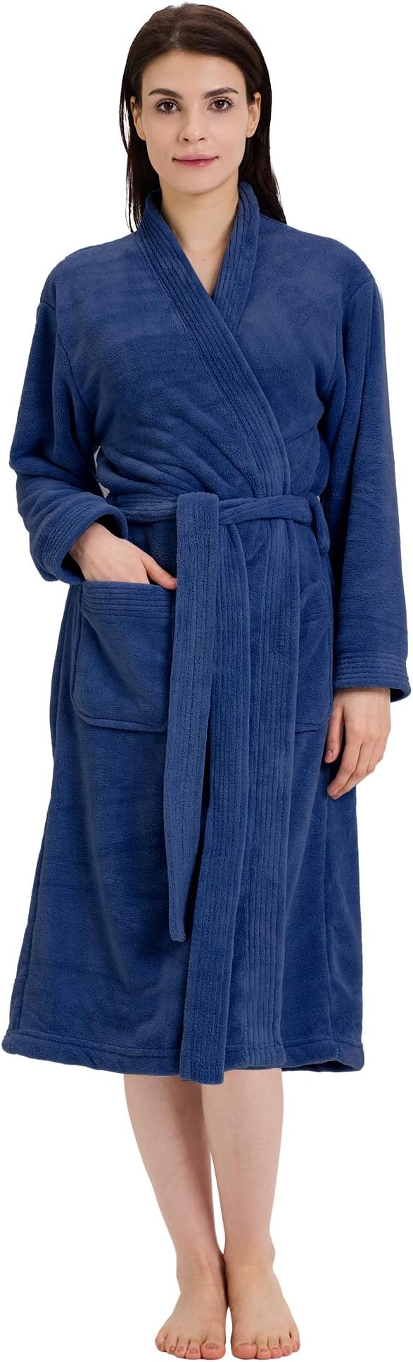 PJGGZ Towel Robe for Women – Soft Absorbent Kimono Bathrobe, Quick-Dry Spa Shower & Hotel Use