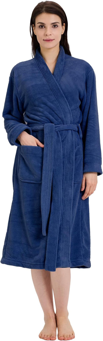 PJGGZ Towel Robe for Women – Soft Absorbent Kimono Bathrobe, Quick-Dry Spa Shower & Hotel Use