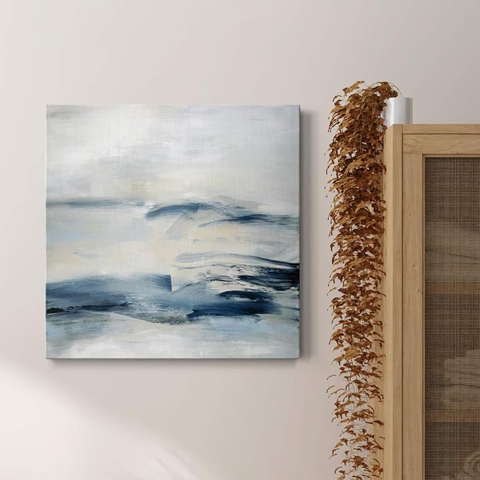 Renditions Gallery Adrift Wall Art, Premium Gallery Wrapped Canvas Decor, Ready to Hang, 10 in H x 10 in W, Made in America Print