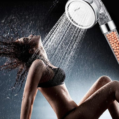 Nosame Handheld Shower Head, Filter Filtration High Pressure Water Saving | Filter Filtration High Pressure Water Saving 3 Mode Function Spray Handheld Showerheads 1.6 GPM for Dry Hair & Skin SPA