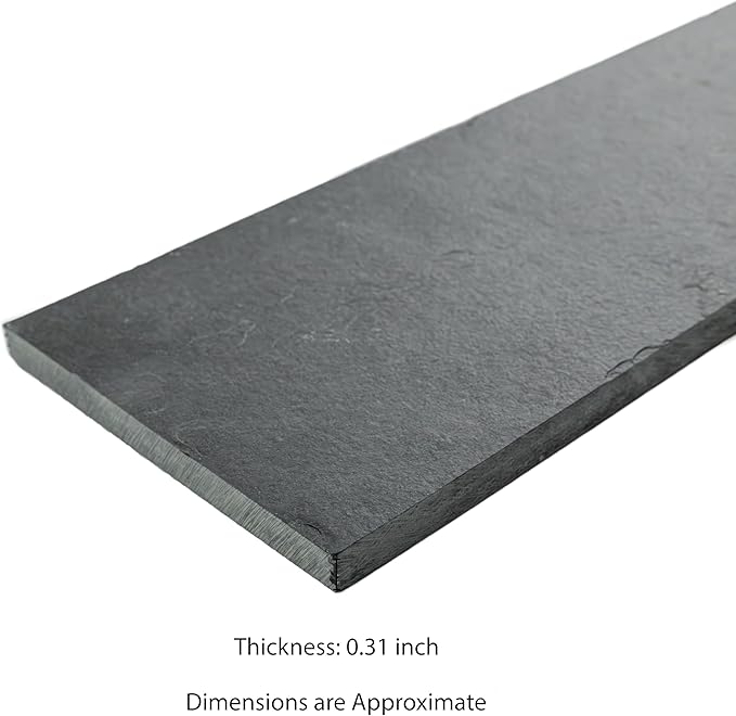 MSI Montauk Black 4 inch x 12 inch Gauged Slate Subway Tile for Kitchen Backsplash, Floor Tile, Wall Tile for Bathroom, Shower Wall Tile,